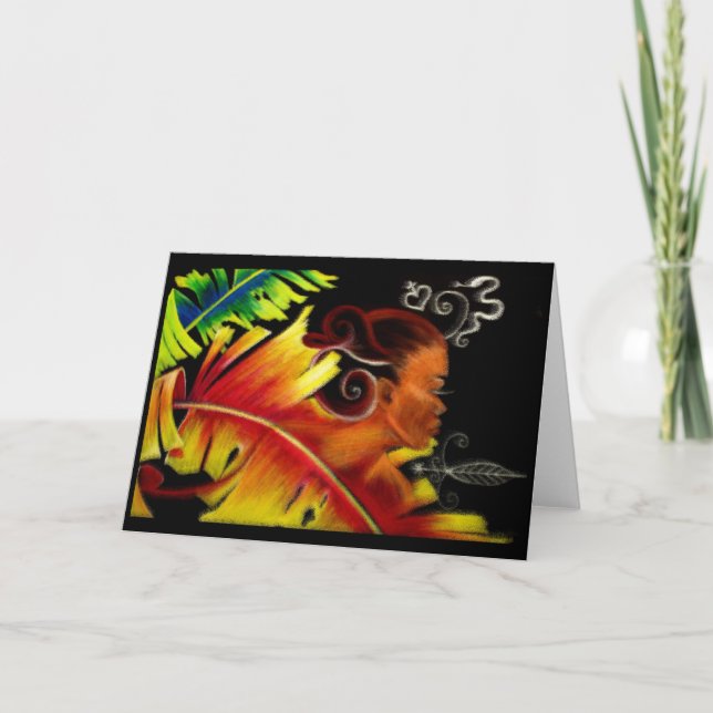 Cartão Água do fogo II (Frente)