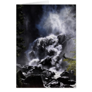 Cartão Água e pedra