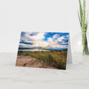 Cartão Água   Glen Lake Sleeping Bear Dunes Michigan