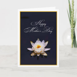 Cartão Água Lily personaliza o Dia de as mães