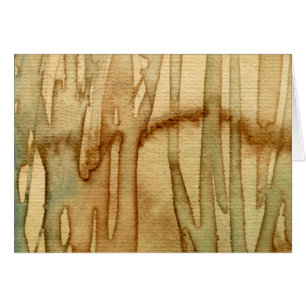 Cartão Aguarela artística 2 do fundo