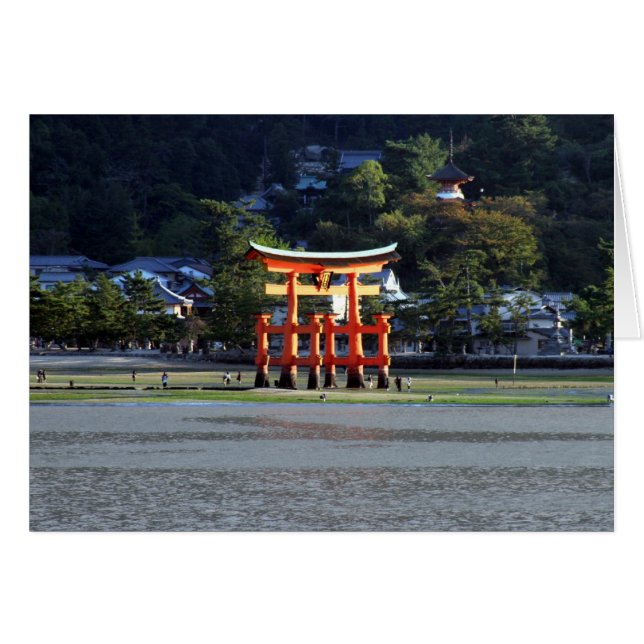 Cartão águas de miyajima (Frente Horizontal)