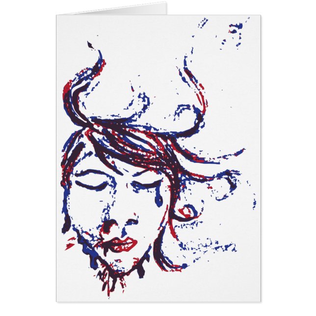 Cartão águas escuras (Frente)