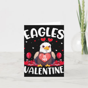 Cartão Águia É Meu Amor De São Valentim Corações Águia Pá