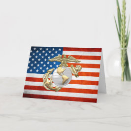 Cartão Águia USMC, Globo e Âncora (EGA) [3D]