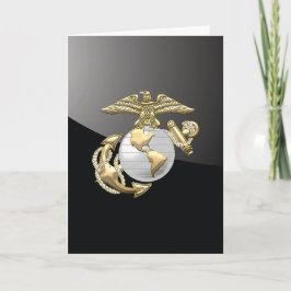 Cartão Águia USMC, Globo e Âncora (EGA) [3D]