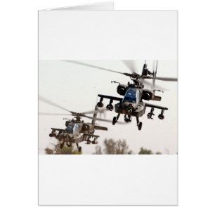 Cartão AH-64 Apache