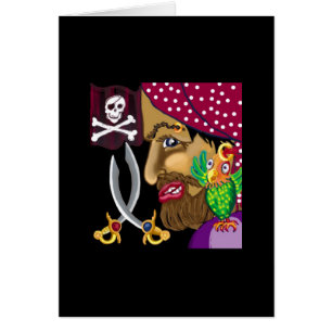 Cartão Ahoy, companheiro de navio!