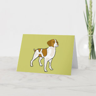Cartão AI- Brittany Spaniel Notecards