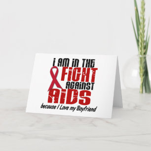 Cartão AIDS HIV In The Fight 1 Boyfriend