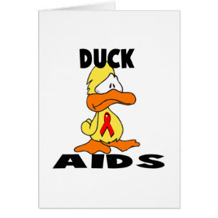 Cartão Aids Patos