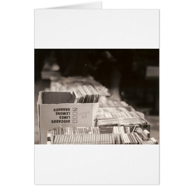 Cartão ainda a escavar (Frente)