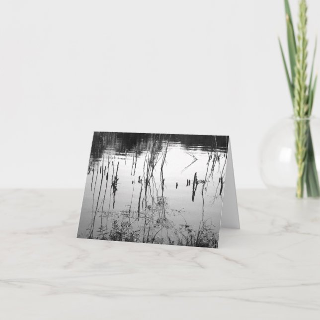 Cartão Ainda água (Frente)