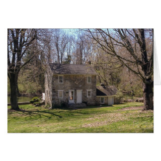 Cartão Ainda casa enchida com a luz solar