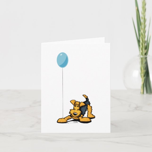 Cartão Airedale no jogo (Frente)