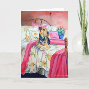 Cartão Airedale Terrier Greeting Cards