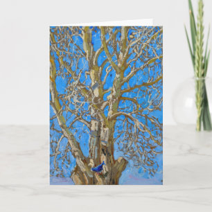 Cartão Akseli Gallen-Kallela - Crack Willow e Blue Bird