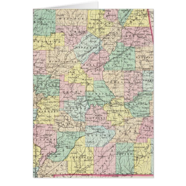 Cartão Alabama 5 (Frente)