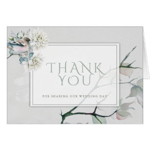 Cartão Alabaster Dahlia Woodsy Watercolor