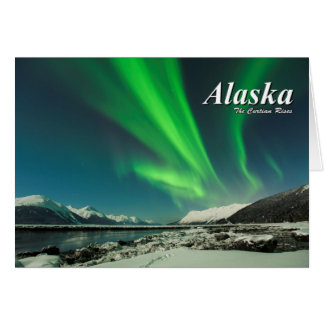 Cartão Alaska A Cortina Sobe