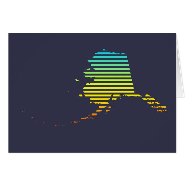 Cartão alaska fade (Frente Horizontal)