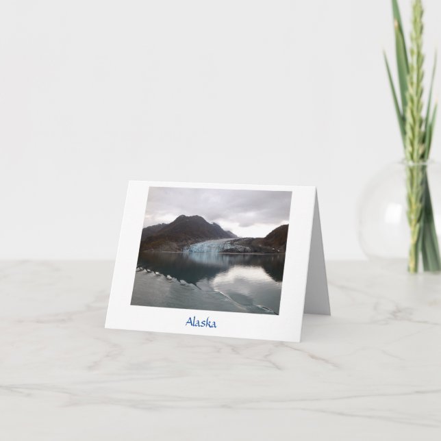 Cartão Alaska Glacier (Frente)
