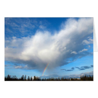 Cartão Alaska Rainbow