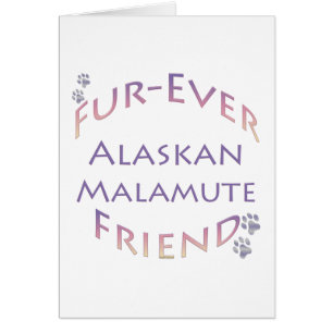 Cartão Alaskan Malamute Fuore