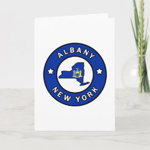 Cartão Albany Nova York