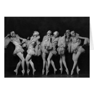 Cartão Albertina Rasch Dancers 1927