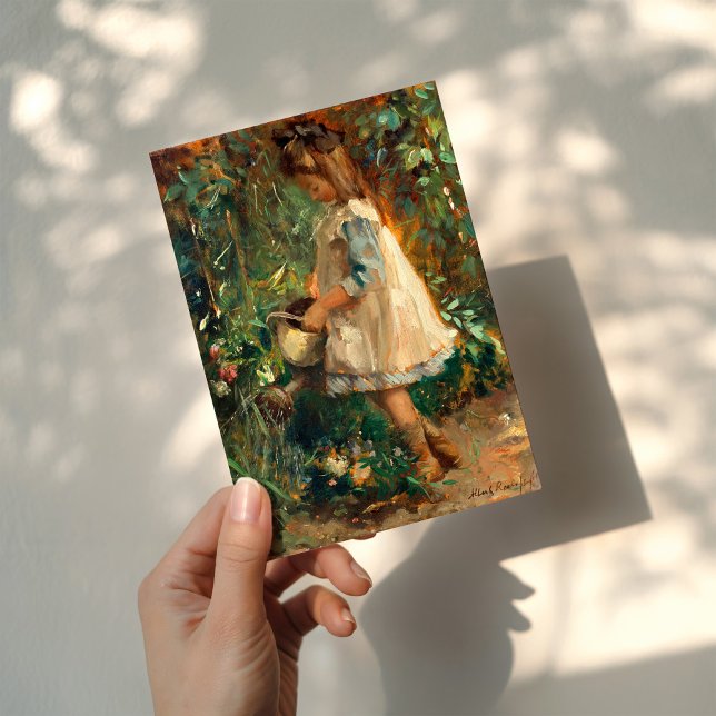 Cartão Albertine no Jardim | Albert Roelofs (Criador carregado)