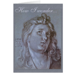 Cartão Albrecht Dürer Angel Thoughts CC0371