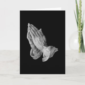 Cartão Albrecht Durer - mãos que Praying