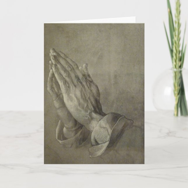 Cartão Albrecht Durer Sketch (Frente)