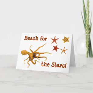 Cartão Alcance as Estrelas!