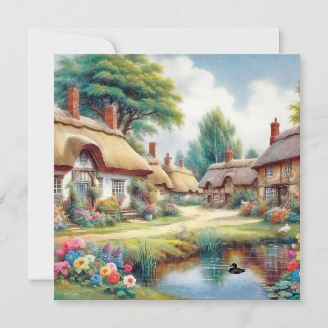 Cartão Aldeia (Frente)