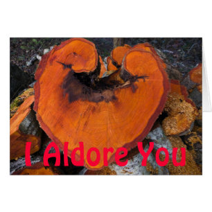 Cartão Alder Heart - Card