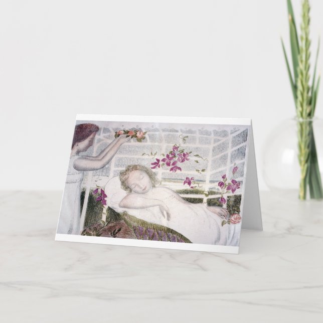 Cartão Alegory, Maurice Denis (Frente)