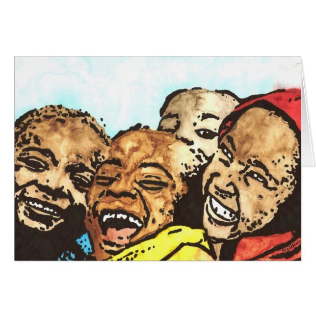 Cartão Alegria (Frente horizontal)