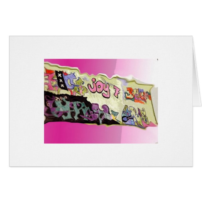 Cartão Alegria (Frente Horizontal)