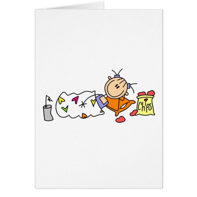 Cartão Alegria do partido de descanso (Frente)