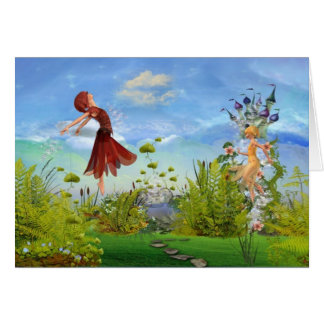 Cartão Alegria e felicidade