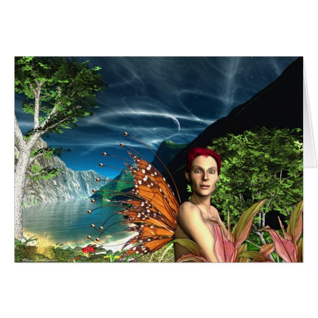 Cartão Além dos sonhos (Frente Horizontal)