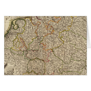 Cartão Alemanha Central e Áustria