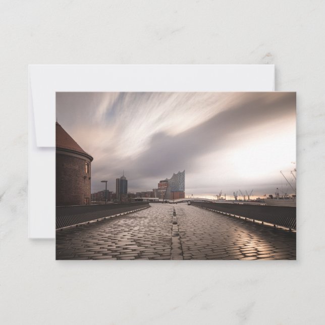 Cartão Alemanha de Hamburgo (Frente)