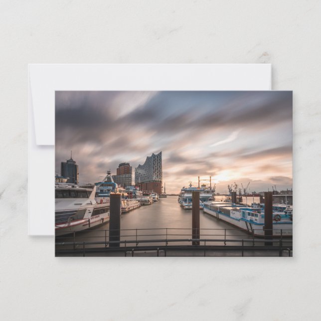 Cartão Alemanha de Hamburgo (Frente)