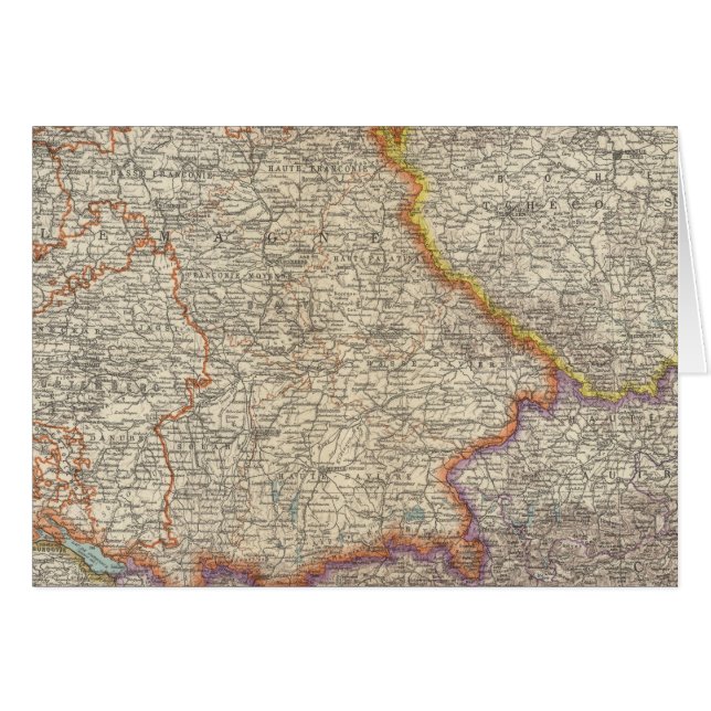 Cartão Alemanha e Áustria 2 (Frente Horizontal)