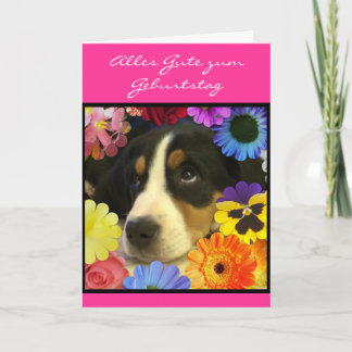 Cartão Alemão: Aniversário Geburtstag