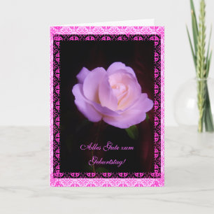 Cartão Alemão: Feliz aniversario: Zum Geburtstag de Alle