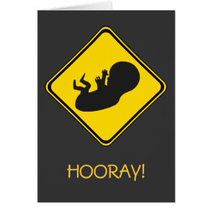 Cartão Alerta: Bebê adiante!